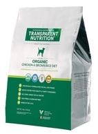 Certified USDA Organic, humane, chicken & brown rice dog food